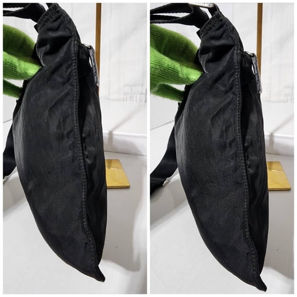 Authentic Prada Vintage Nylon Tessuto Triangle Logo Plate Shoulder/Crossbody Bag - Picture 6 of 15